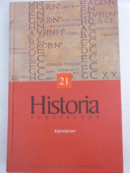 Historia powszechna, tom XXI