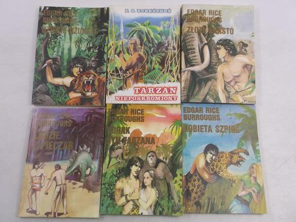 Burroughs Edgar Rice - Przygody Tarzana człowieka leśnego, 5 tomów / Nieposkromiony