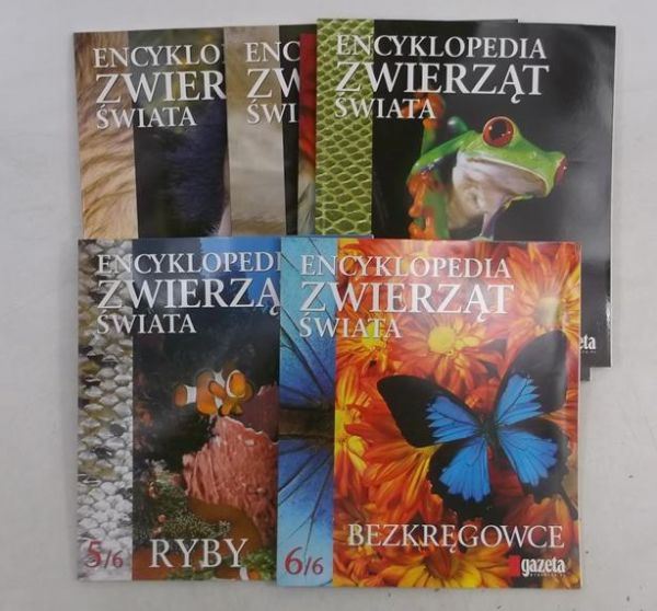 Encyklopedia zwierząt świata, VI części
