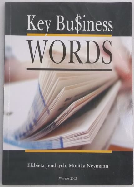 Jendrych Elżbieta,   - Key Bu$iness Words
