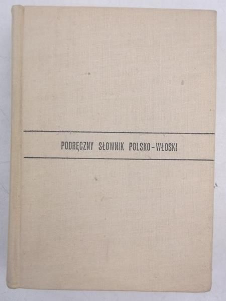 Podręczny słownik polsko- włoski