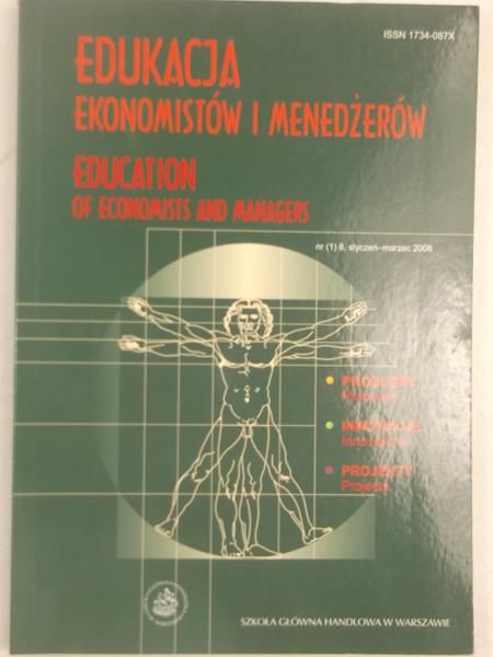 Juchnowicz Marta (red.) - Edukacja ekonomistów i menedżerów