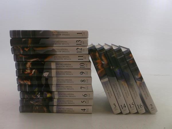 Encyklopedia sportów świata, 16 tomów, komplet