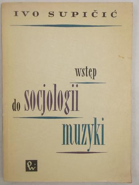 Wstęp do socjologii muzyki