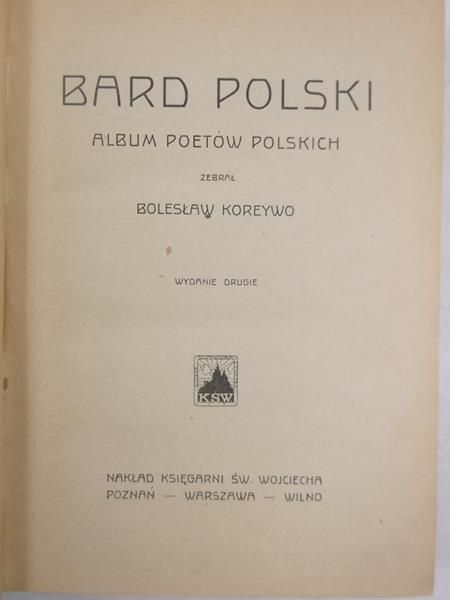 Bard Polski - ok. 1910 r.