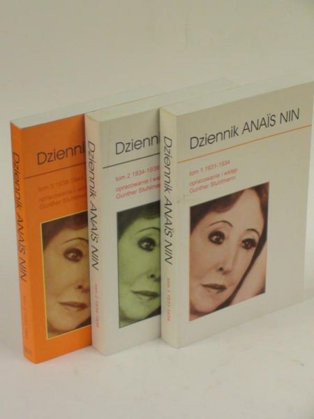 Dziennik Anais Nin, tom 1-3