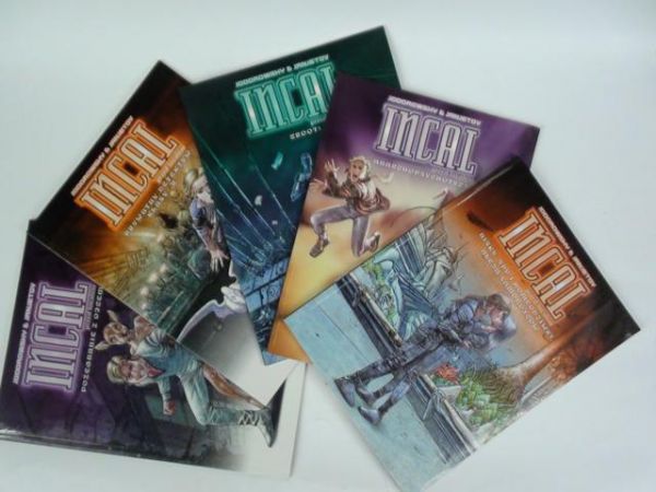 Janjetov & Jodorowsky - Incal przed inicjałem Tom I-VI