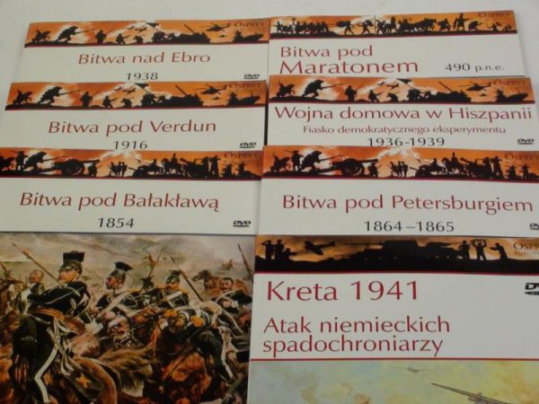 Sweetman J., Sekunda N.,   - Wielkie bitwy historii, 7 tomów