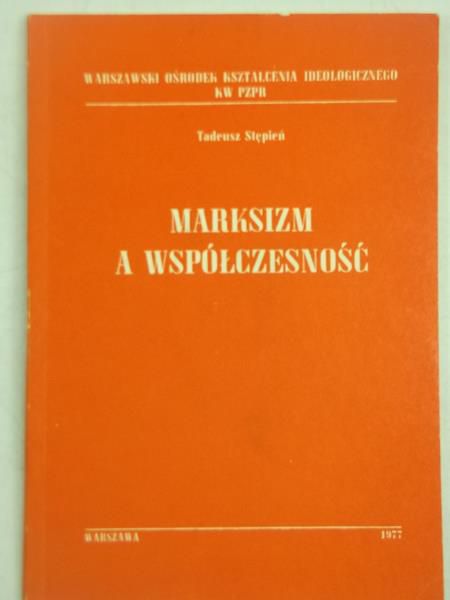 Marksizm a współczesność