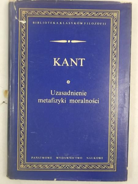 Uzasadnienie metafizyki moralności, BKF