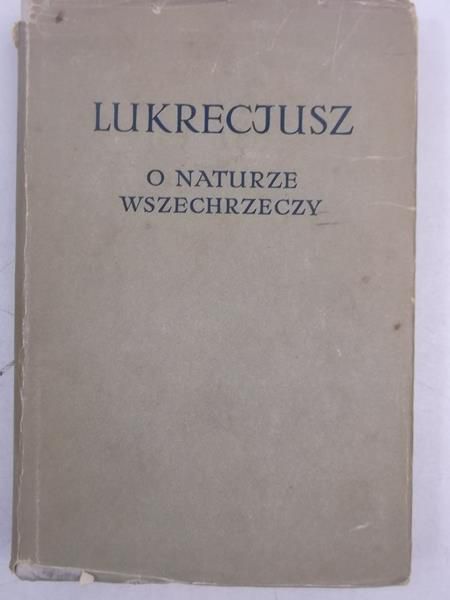 O naturze wszechrzeczy