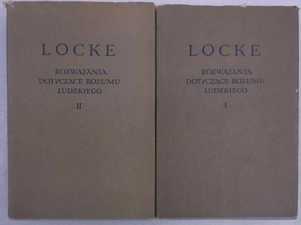 Rozważania dotyczące rozumu ludzkiego, Tom I-II, BKF
