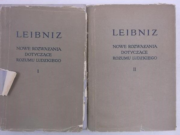Nowe rozważania dotyczące rozumu ludzkiego, Tom I-II, BKF