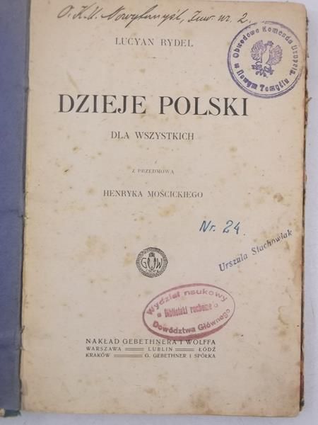 Dzieje Polski dla wszystkich, 1919 r.