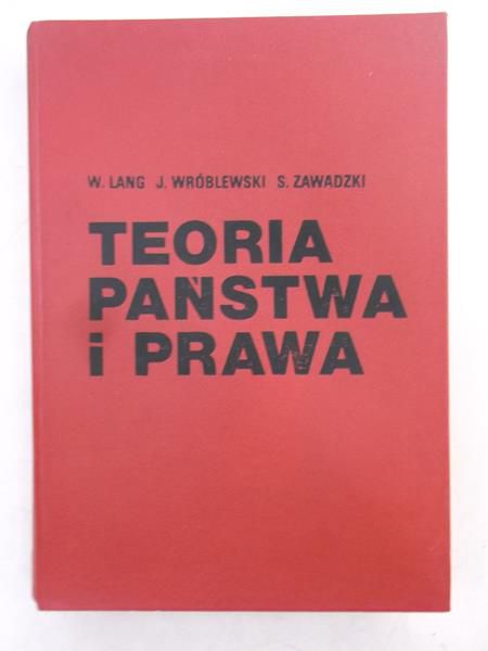 Teoria państwa i prawa