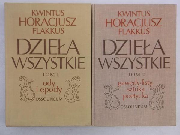 Dzieła wszystkie, Tom I-II