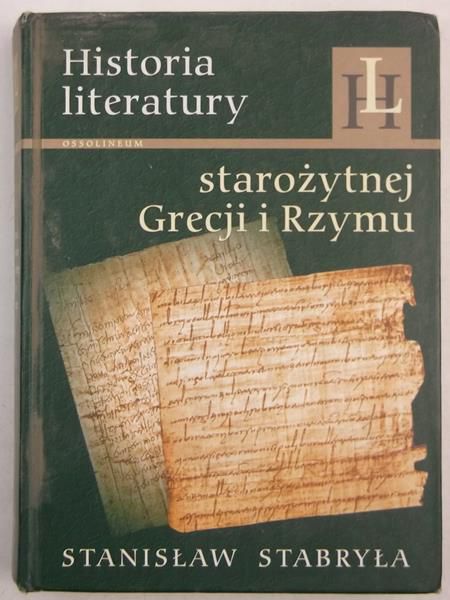 Historia literatury starożytnej Grecji i Rzymu