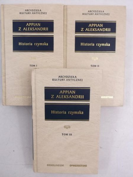 Historia rymska, Tomy I-III