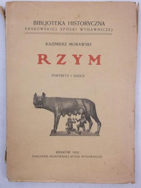 Rzym. Portrety i szkice, 1924 r.