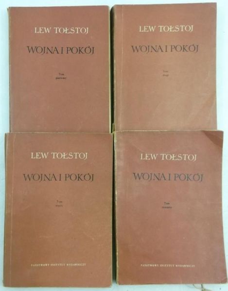 Wojna i pokój, tomy I-IV