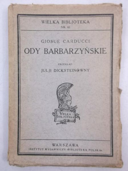 Ody barbarzyńskie, 1923 r.
