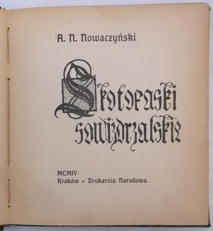 Nowaczyński A. N. - Skotopaski Sowizdrzalskie, 1904 r.