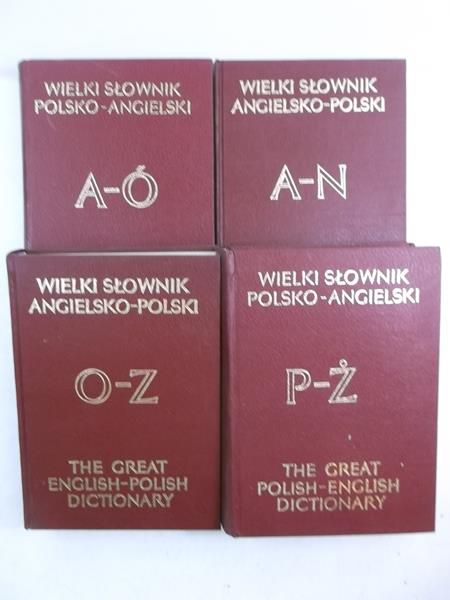 Wielki słownik angielsko-polski, T. I-IV