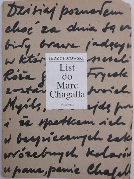 List do Marc Chagalla