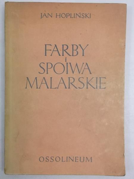 Farby i spoiwa malarskie