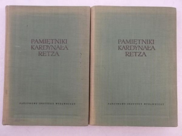 Pamiętniki Kardynała Retza, tom I-II