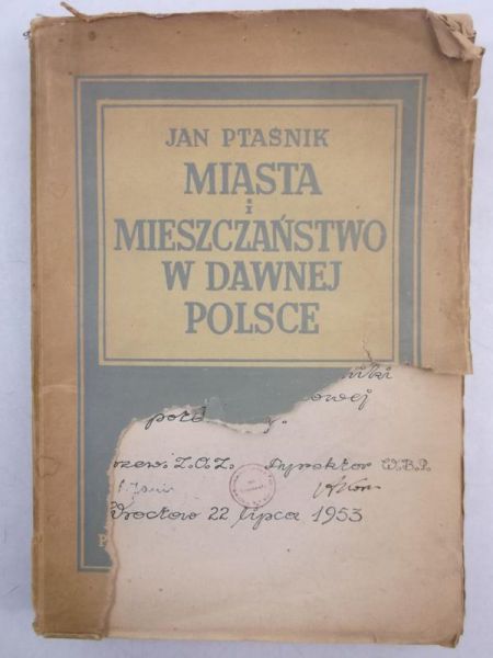 Miasta i mieszczaństwo w dawnej polsce