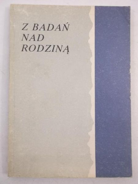 Z badań nad rodziną