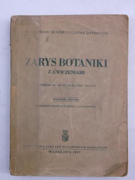 Zarys botaniki, 1947 r.