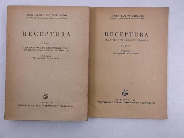 Receptura, cz. I i II