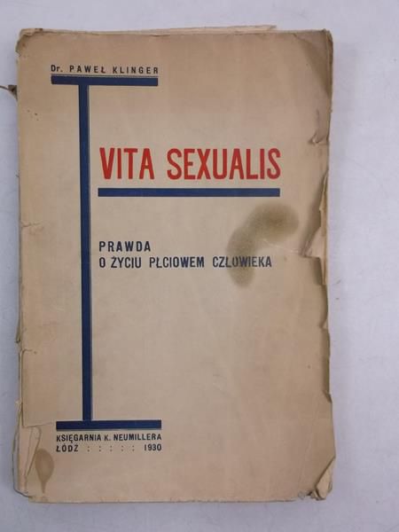 Vita sexualis, 1930 r.