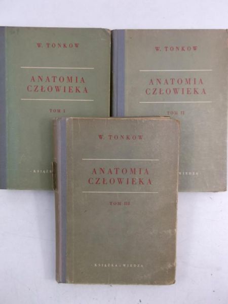 Anatomia człowieka, tom I-III