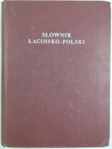 Słownik łacińsko-polski