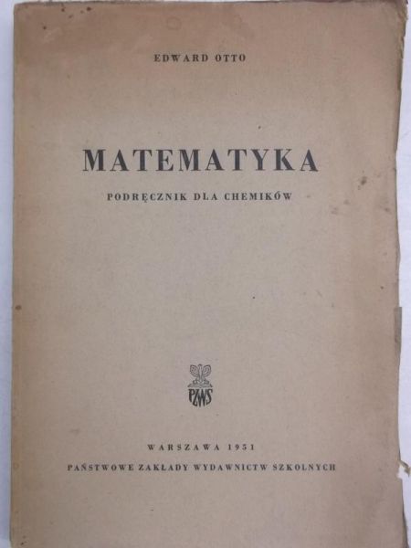 Matematyka. Podręcznik dla chemików