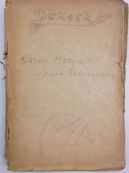 Łatwa metoda języka francuskiego, 1919 r.