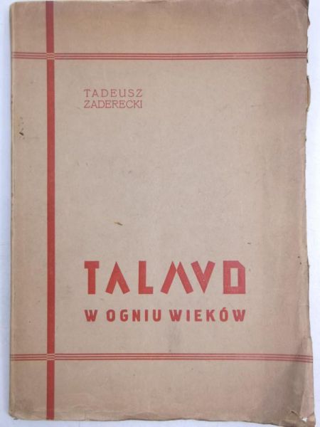 Talmud w ogniu wieków, 1935 r.