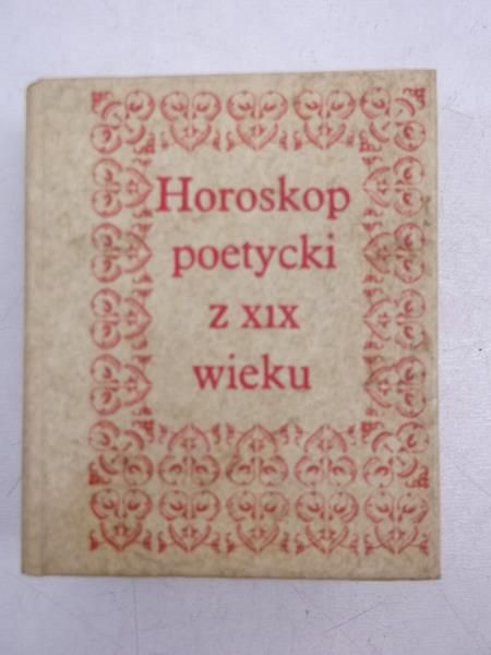 (red.) - Horoskop poetycki z XIX wieku, Miniatura