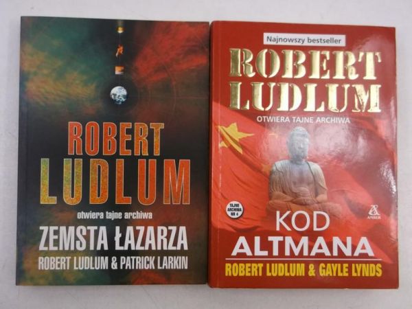 Ludlum Robert  - Kod Atlmana / Zemsta łazarza