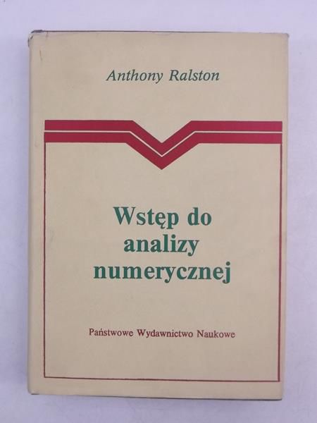 Wstęp do analizy numerycznej