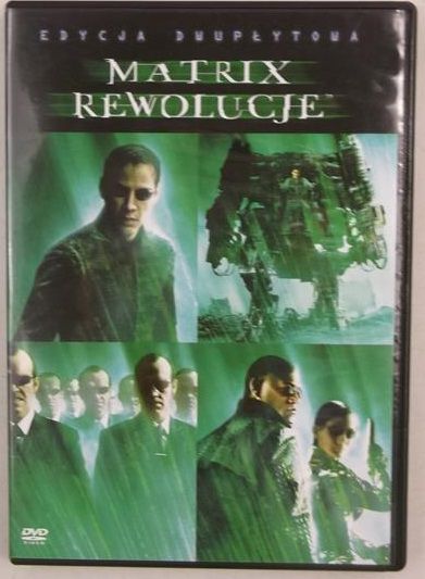 Matrix Rewolucje, DVD