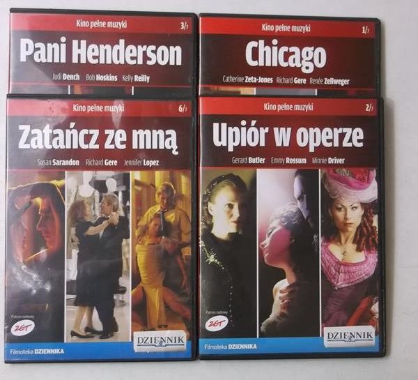 n. - Kno pełne muzyk. Flmoteka Dzennka, 4 płyty, DVD