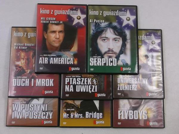Hopkns    n. - Kno z gwazdam. Gazeta Wyborcza, 8 płyt, DVD