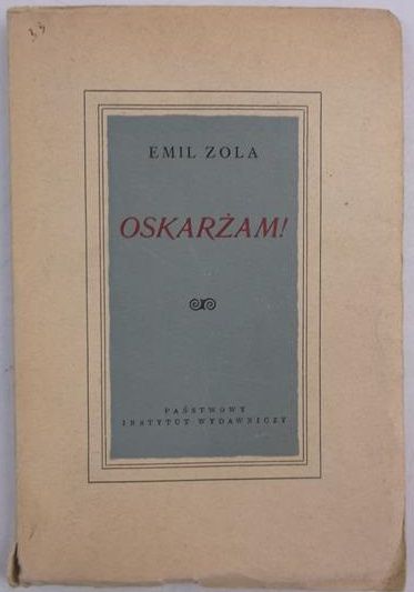 Oskarżam!