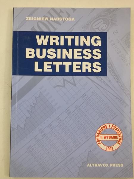 Nadstoga Zbigniew - Writing business letters