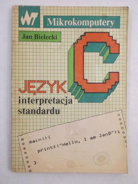 Bielecki Jan - Mikrokomputery. Język interpretacja standardu