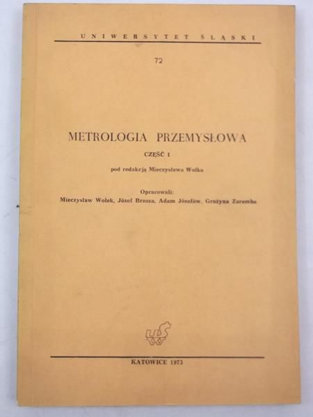 Metrologia przemysłowa, cz. 1